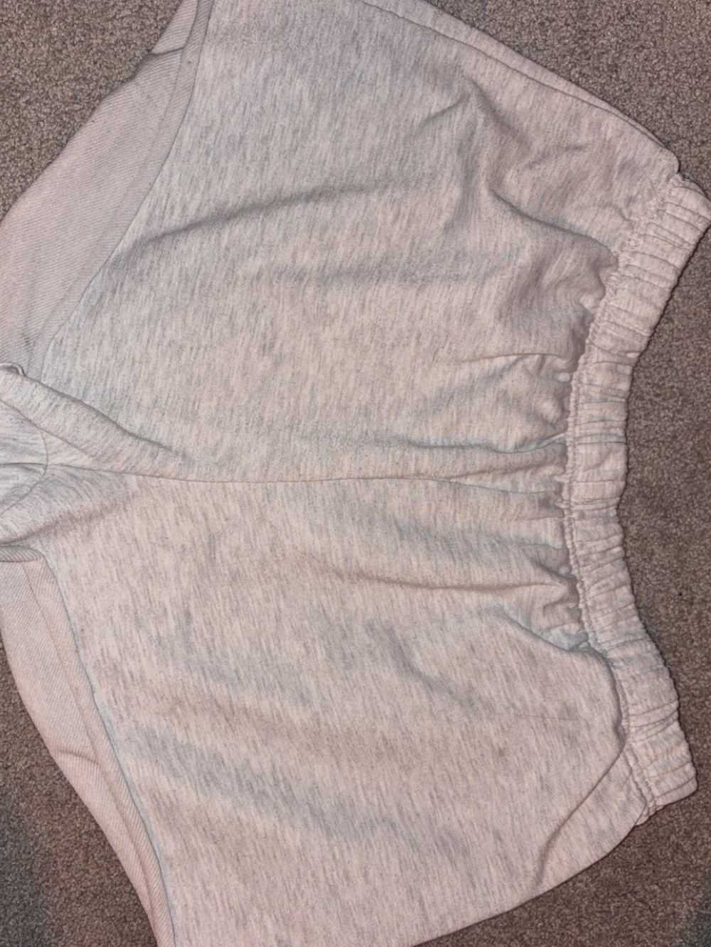 SHEIN Light Gray Athletic Lounge Shorts